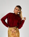 BLOUSE MET KRAAG