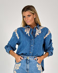 BLOUSE EMBROIDERED