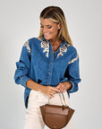 BLOUSE EMBROIDERED