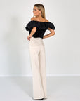 JEANS SUMMER LOVE PANTS ECRU