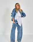 Margaux Lonnberg denim vest
