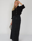 Haikure jeans jurk zwart
