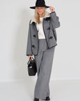 Liviana conti broek grijs Grigio