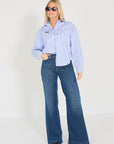 Johny blouse Sara streepjes