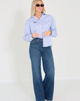 Johny blouse Sara streepjes