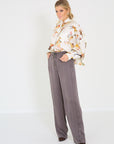 Riani broek bruin donker