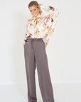 Riani broek bruin donker
