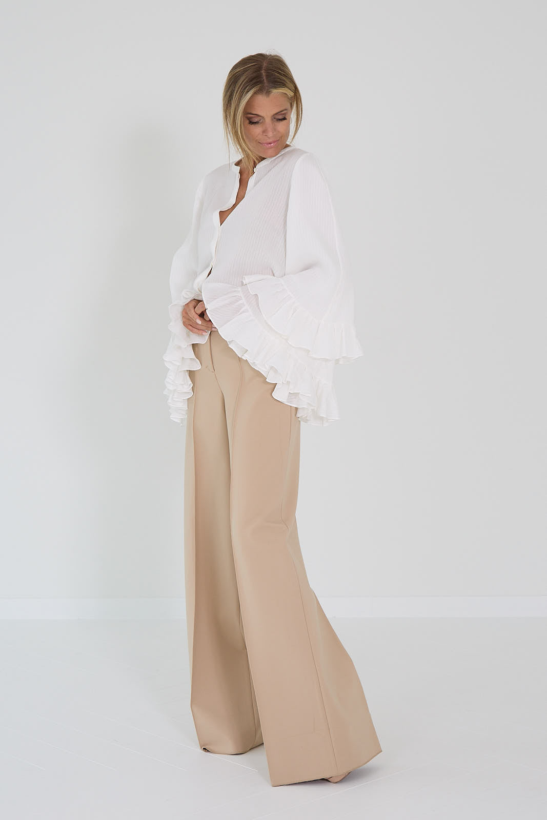 Dorothee schumacher broek brede pijpen