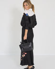 Dorothee schumache rok zwart bloemen