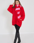 Les tricots d'o pull Charlie roze