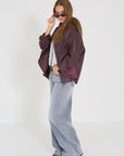 Alter ego mantel Bibi burgundy