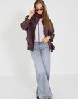 Alter ego mantel Bibi burgundy