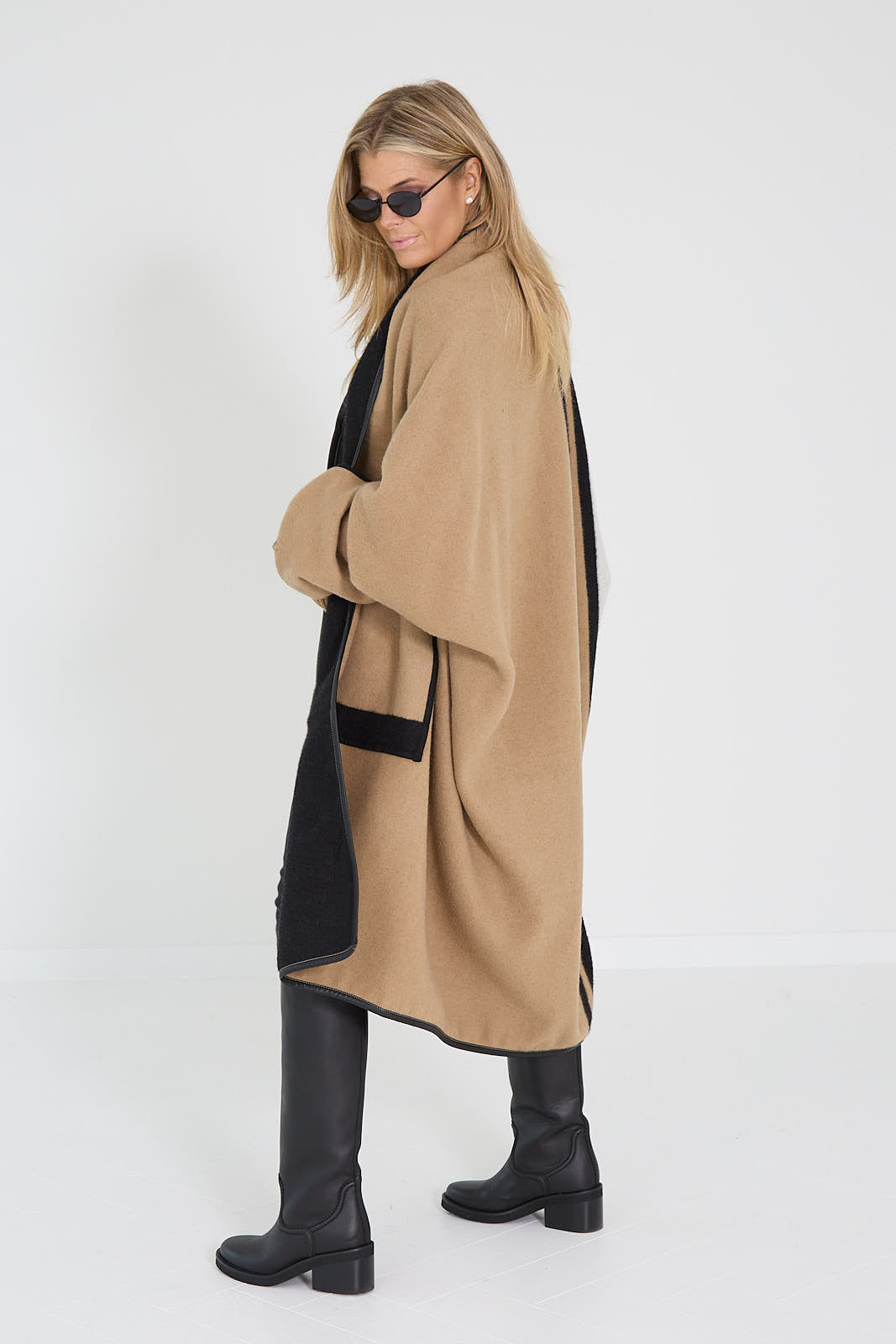 Mother jeans grijs donker