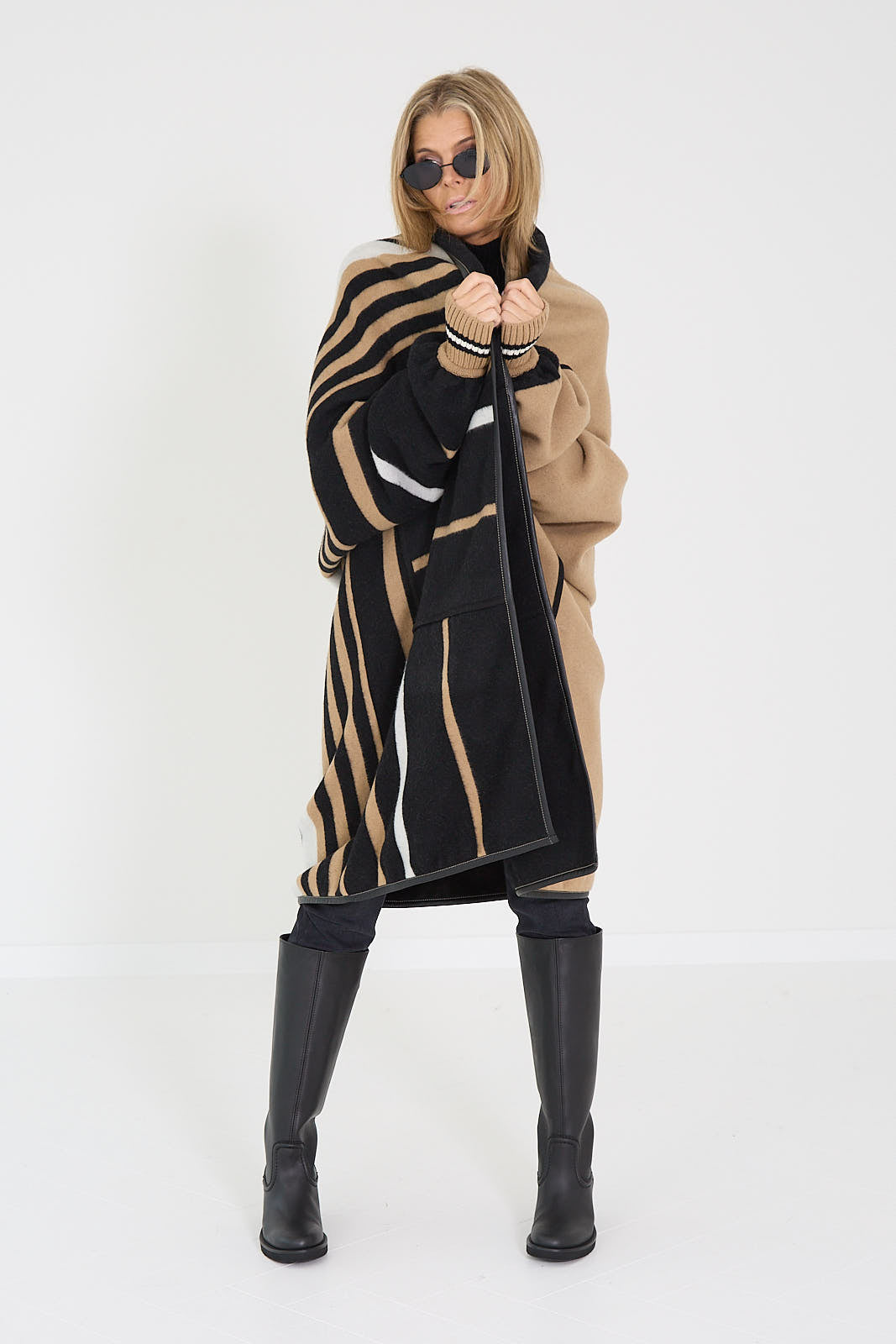 Mother jeans grijs donker