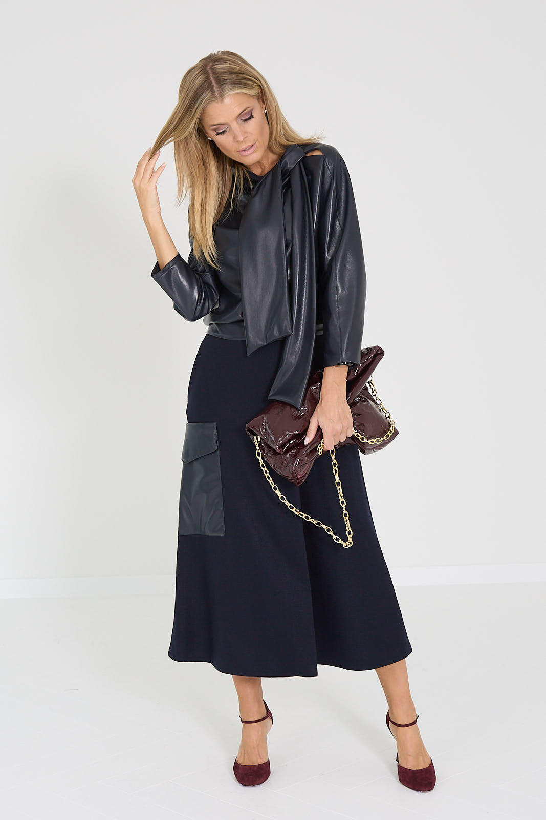 Natan pull marine Davina