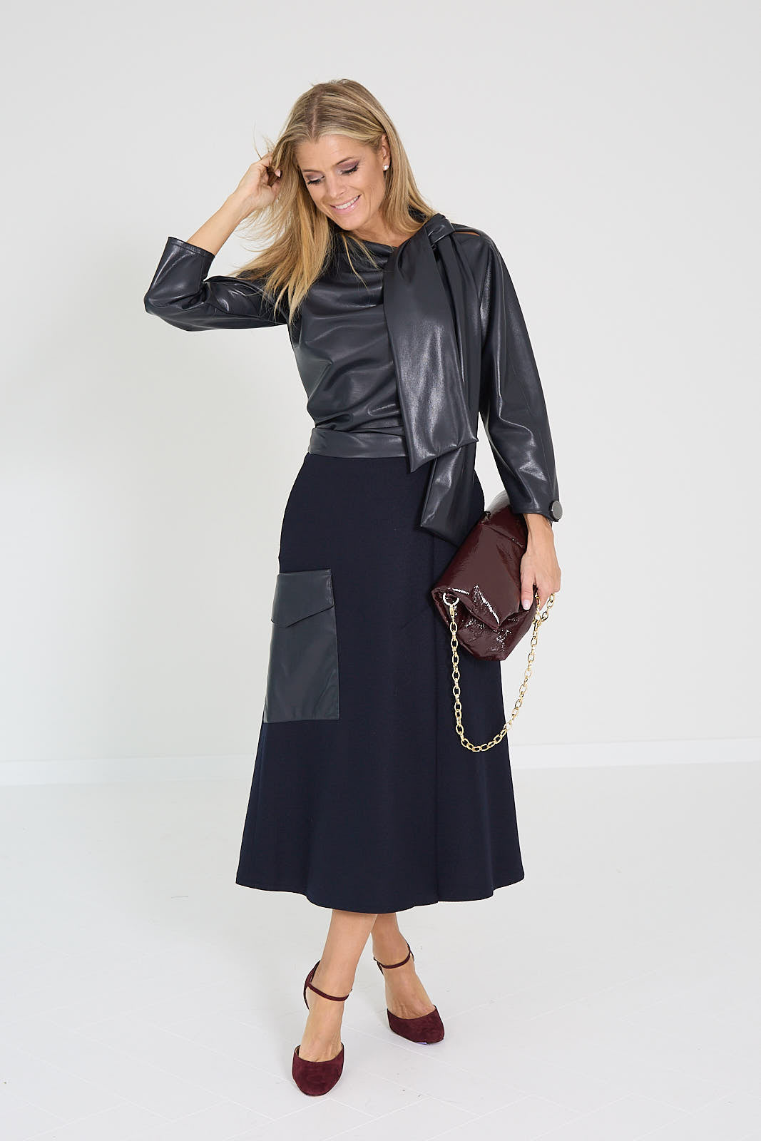 Natan pull marine Davina