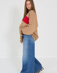 Studio clique pull Mouche camel