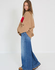 Studio clique pull Mouche camel