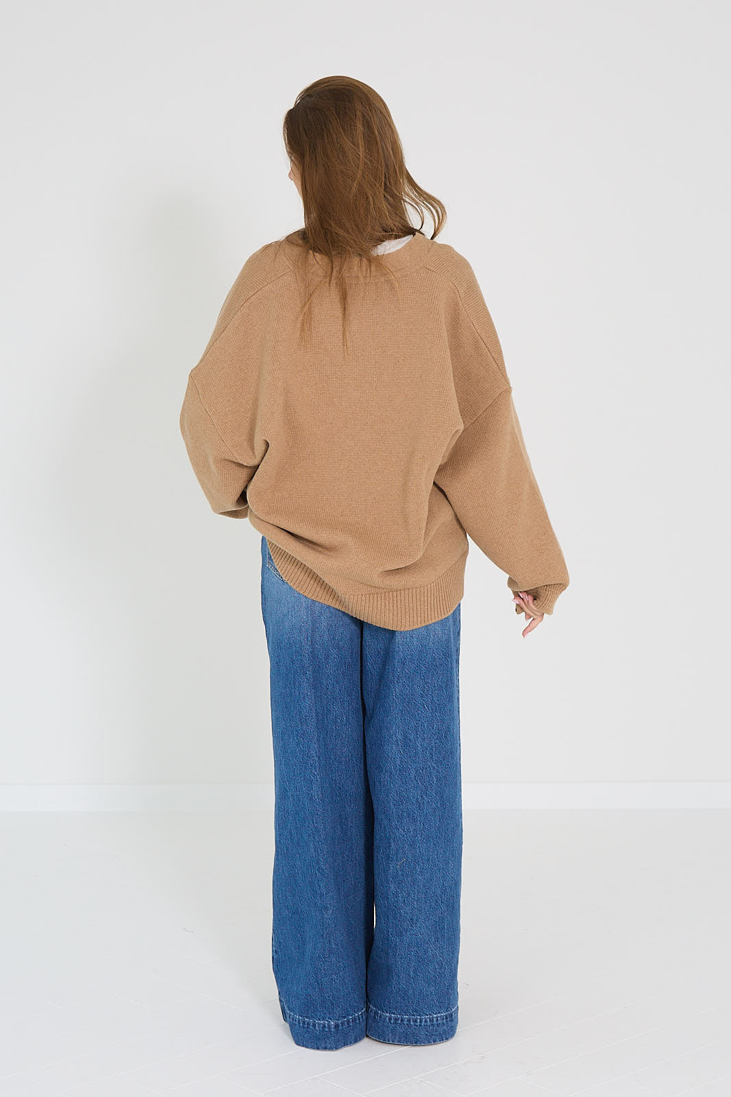 Studio clique pull Mouche camel