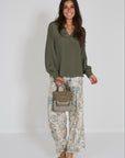 Momoni blouse khaki