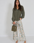 Momoni blouse khaki