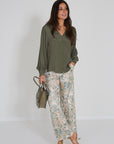 Momoni blouse khaki