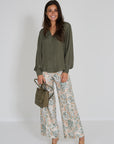 Momoni blouse khaki
