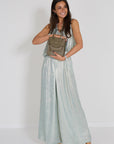 Momoni broek watergroen