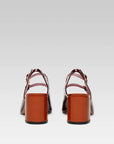 Carel shoes Papaya burgundy