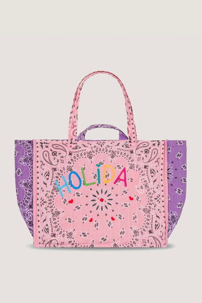 Handtas holiday roze