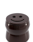 L'aimé geurkaars smiley aubergine