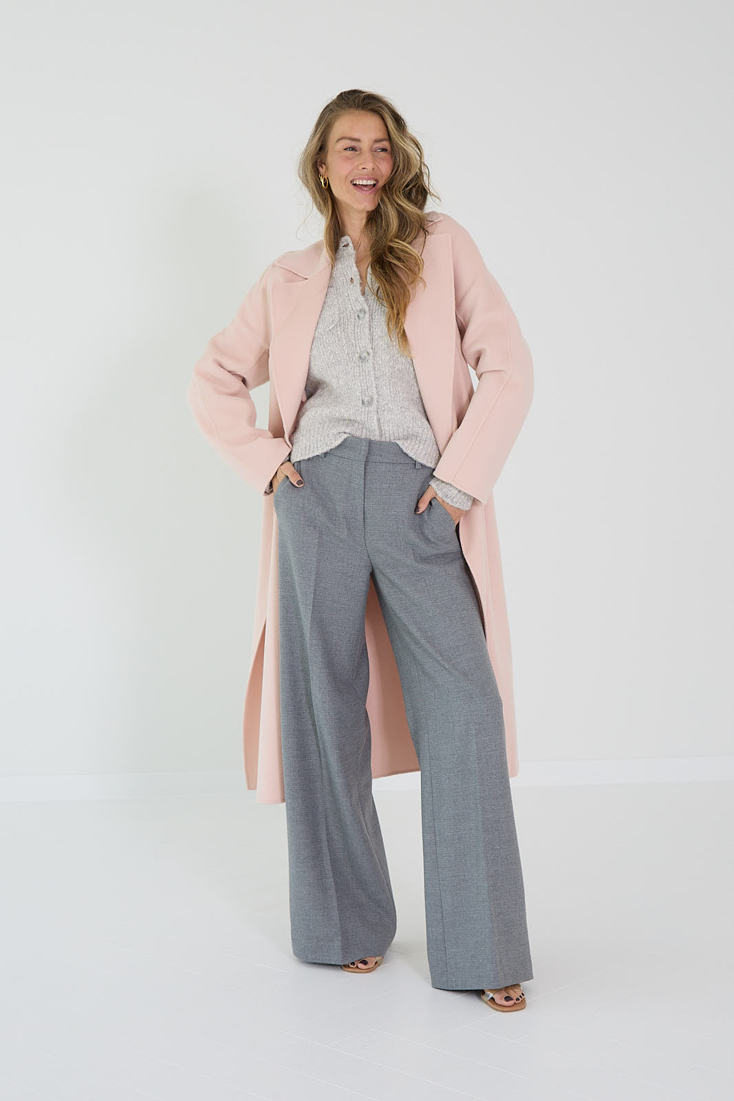 Seductive broek grijs Shiloh