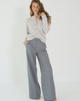 Anneclaire gilet grijs