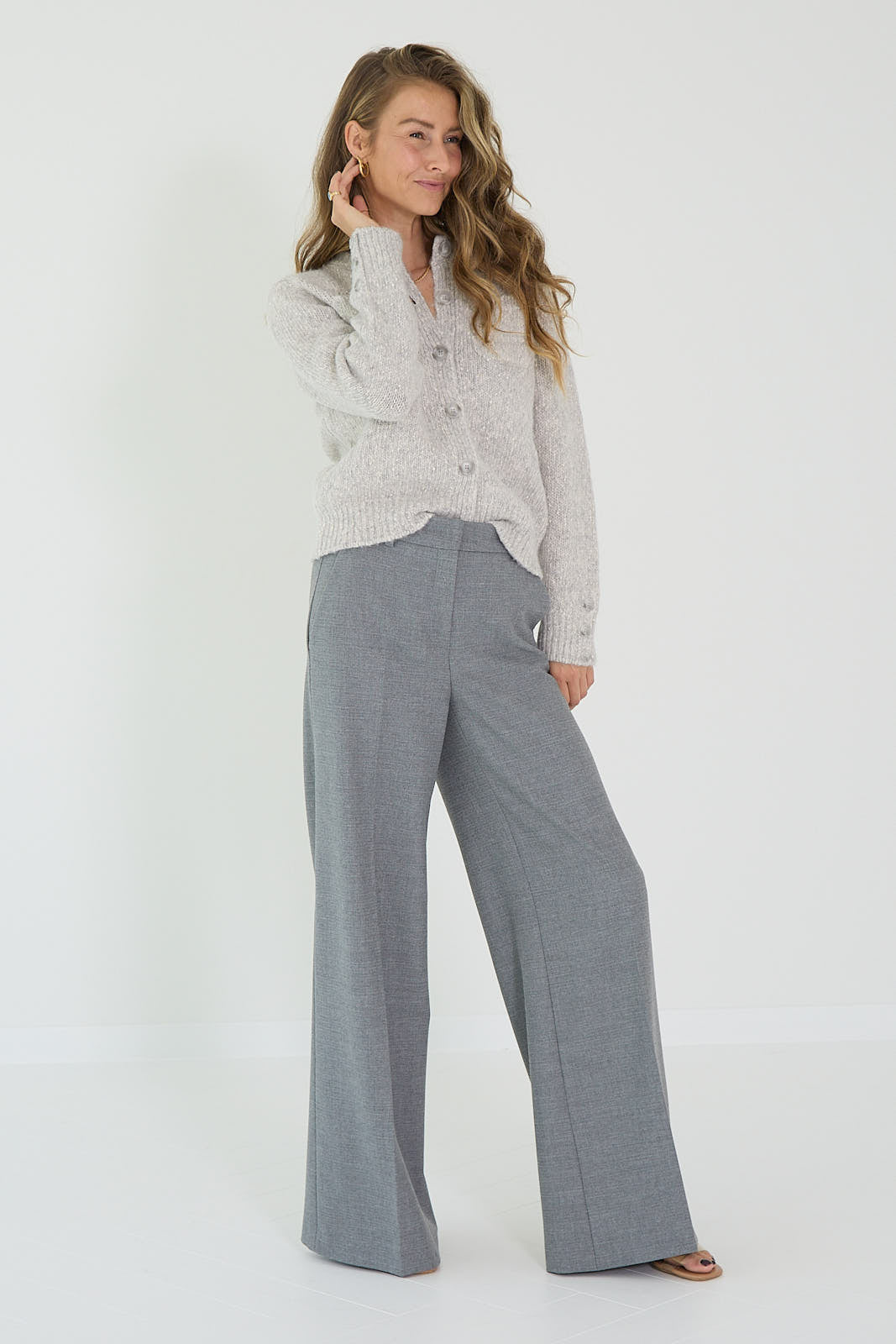 Seductive broek grijs Shiloh