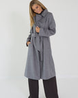 Maxmara mantel grijs Boollag