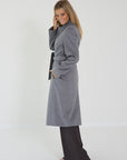 Maxmara mantel grijs Boollag