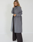 Maxmara mantel grijs Boollag