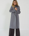 Maxmara mantel grijs Boollag