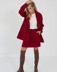Max Mara rok Aida rouge