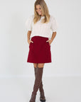 Max Mara rok Aida rouge