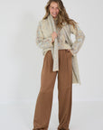 Max mara broek camel Dritto