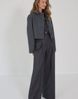 Natan Blouse grijs Dalton