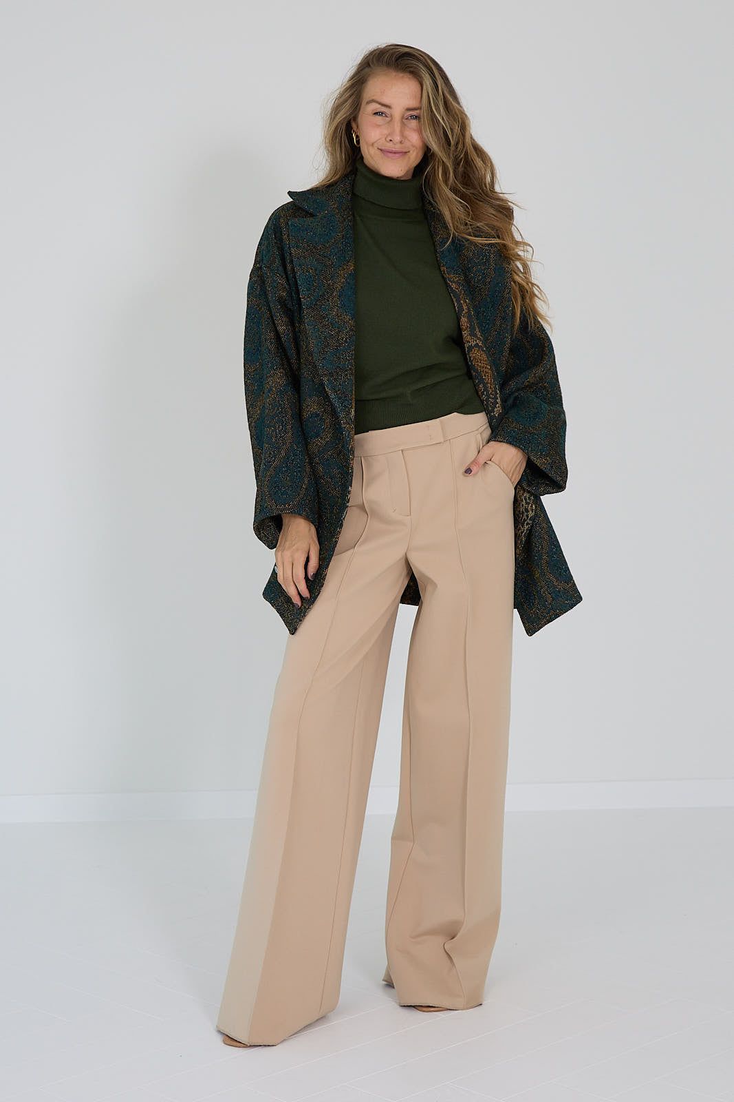 Lechal omkeerbare mantel Tina Sage