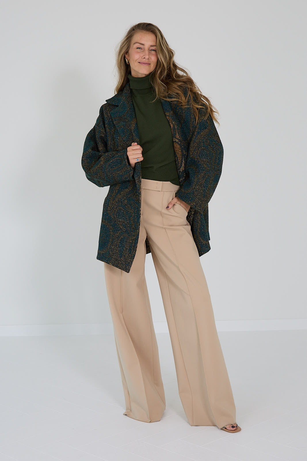 Lechal omkeerbare mantel Tina Sage