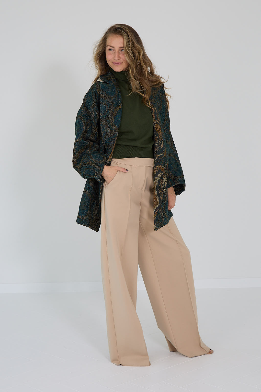 Lechal omkeerbare mantel Tina Sage