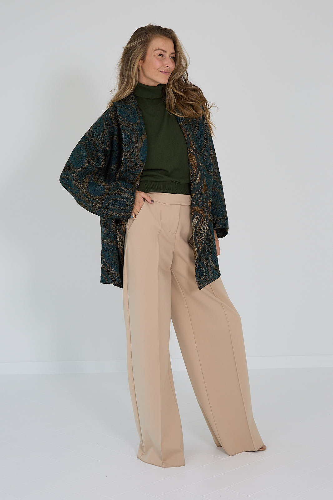 Lechal omkeerbare mantel Tina Sage