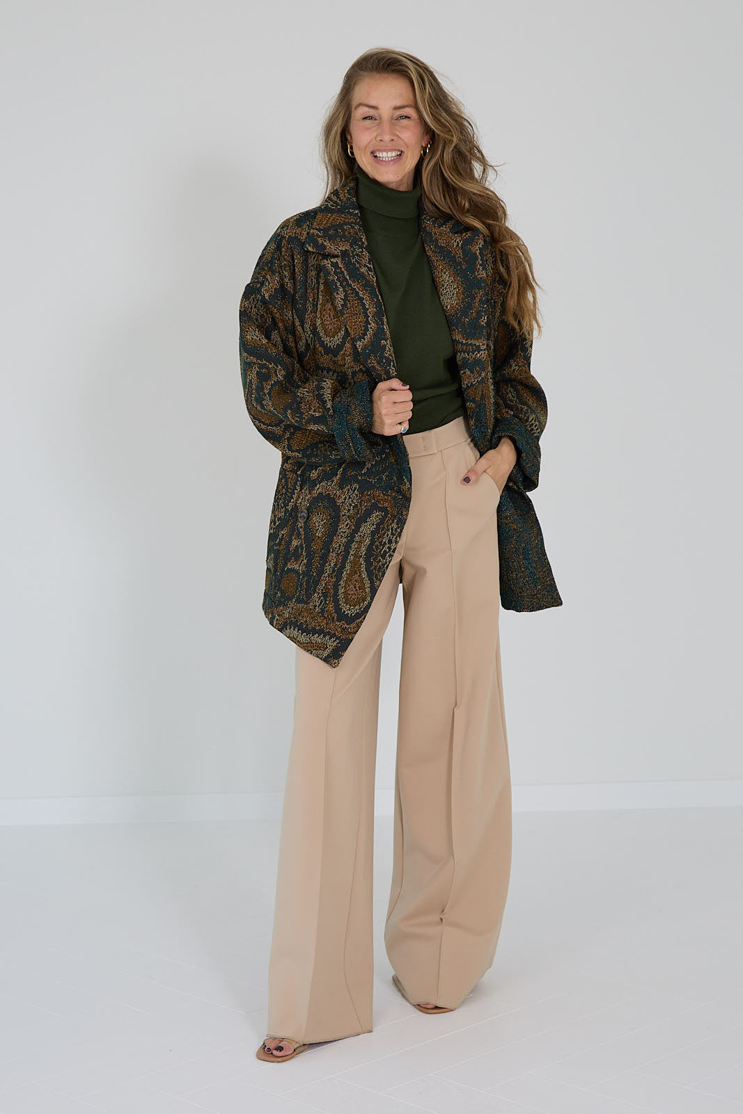 Lechal omkeerbare mantel Tina Sage