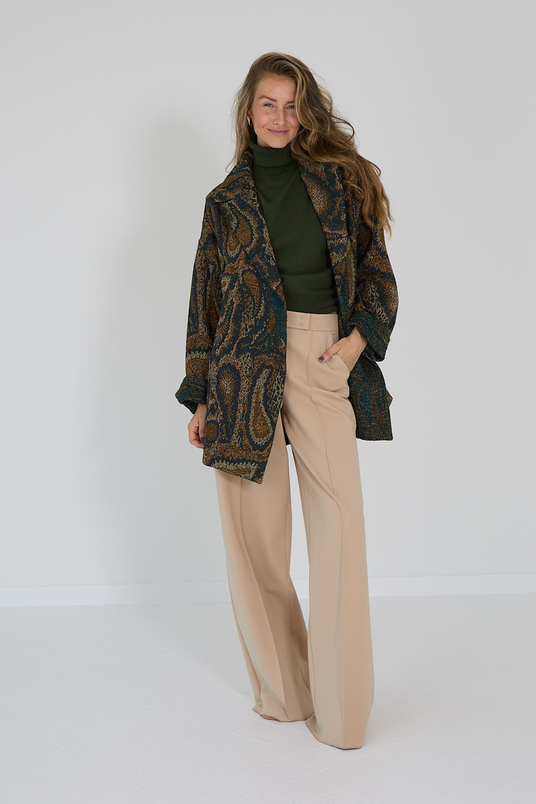 Lechal omkeerbare mantel Tina Sage