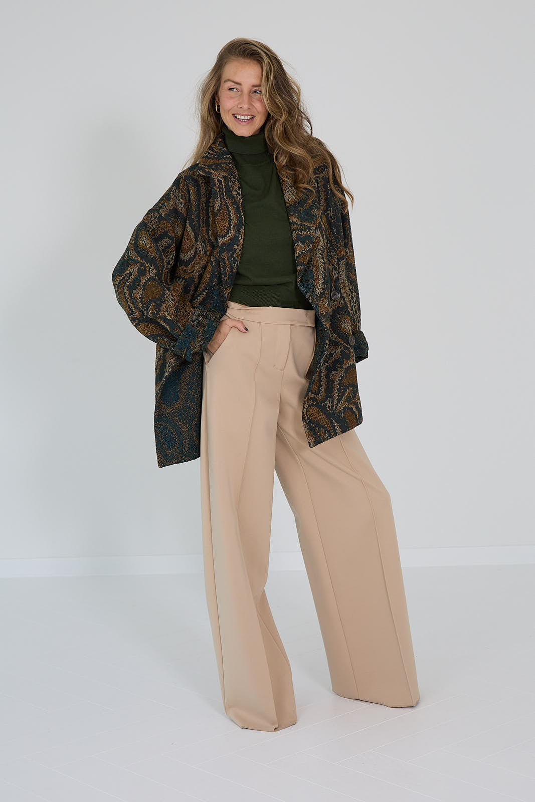 Lechal omkeerbare mantel Tina Sage