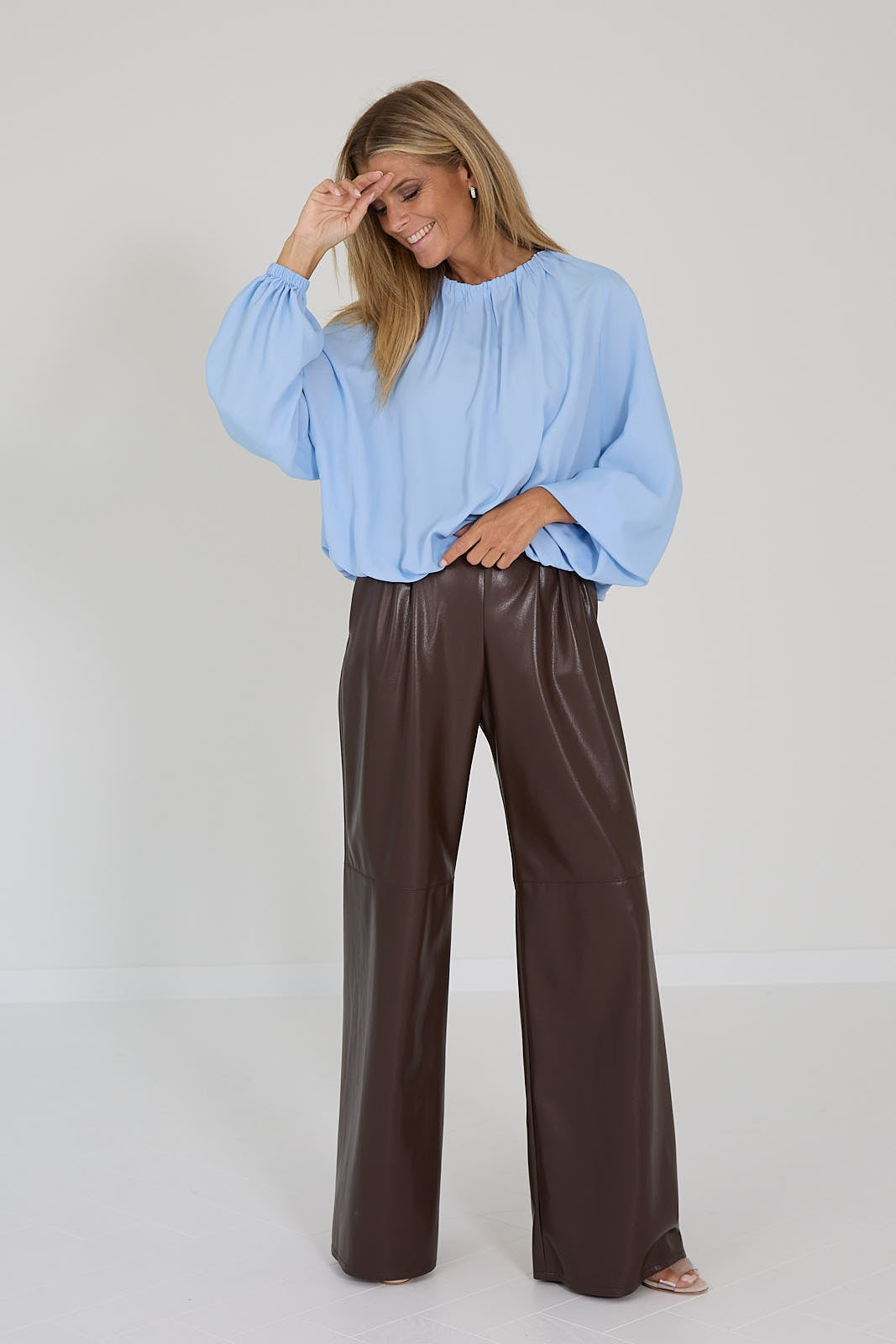 Natan blouse blauw Doudou